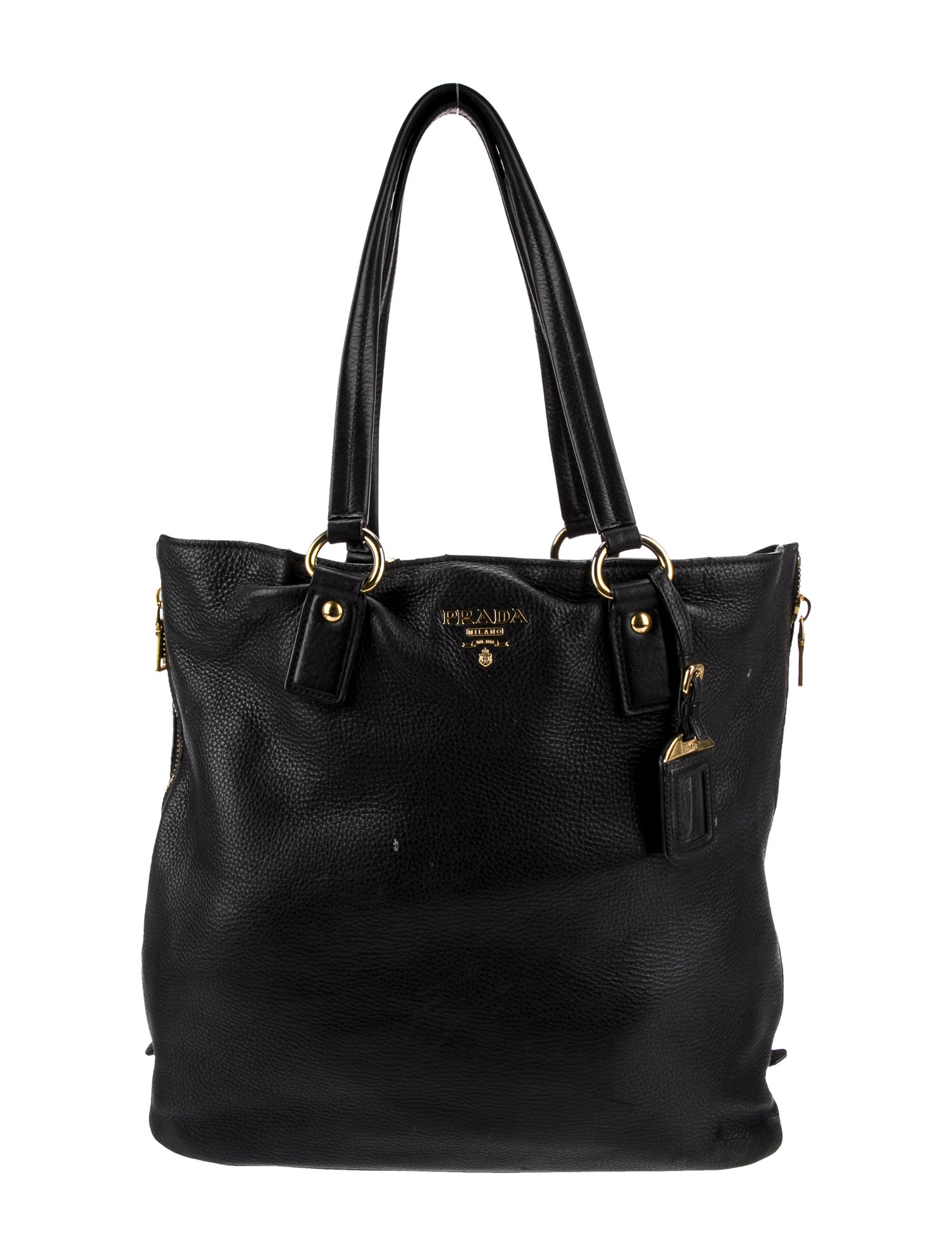 Prada Vitello Daino Leather Tote